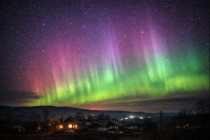 19 января 2026 в Молдове наблюдали северное сияние из-за бури G4.7 — самое мощное событие за 20 лет. Будет ли повтор 20 января 2026.