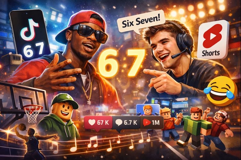 Узнайте, что означает мем Six Seven, как он появился и стал вирусным на TikTok, YouTube и Roblox. История тренда и его влияние на культуру.