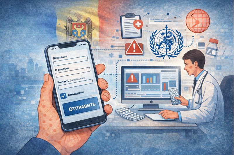 Как в Молдове анонимно сообщить о побочной реакции на лекарство онлайн: что это и зачем нужно