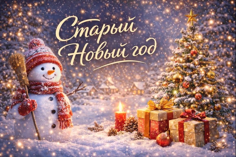 Старый Новый год — это время для новых начинаний. Откройте для себя традиции, обряды и уникальные пожелания и поздравления на 2026 год.