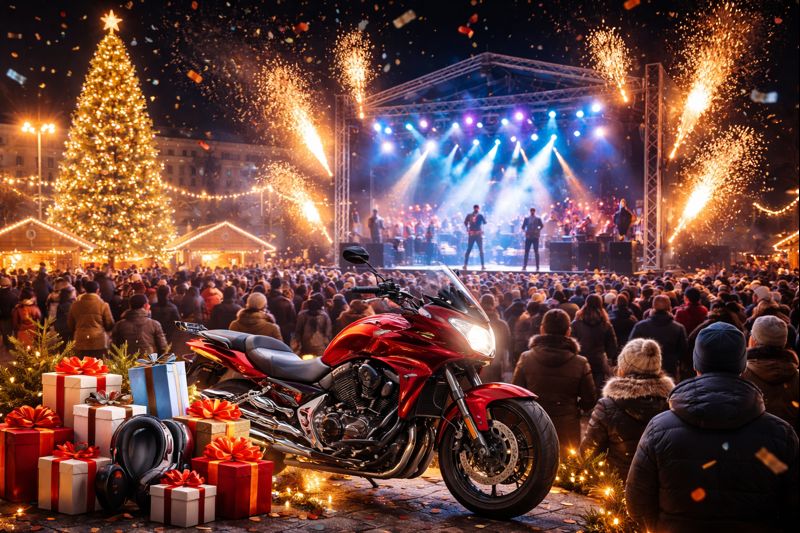 Как принять участие в розыгрыше призов на закрытии Рождественской ярмарки в Кишинёве 25 января. Начало в 18:00. Концерт SunStroke Project.