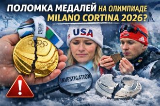 На Олимпиаде Milano Cortina 2026 ломаются медали: причины трещин и отрывов ленты, что сделают организаторы и как заменят награды.