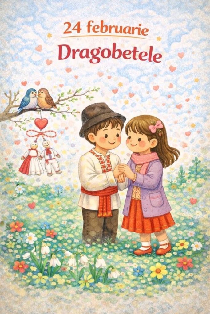 Что означает Dragobete 24 февраля в Румынии и как поздравить на румынском: тексты поздравлений, СМС, стихи, красивые открытки