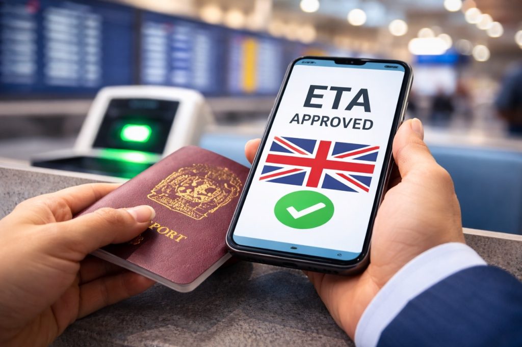 С 25 февраля 2026 года ETA в Великобританию станет полностью цифровой: что изменится и как не получить отказ в посадке