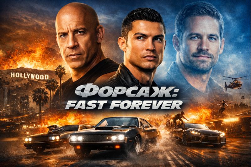 Fast Forever: дата выхода 17 марта 2028, финальный «Форсаж», возвращение в Лос-Анджелес, уличные гонки, камео Роналду и линия Брайана.