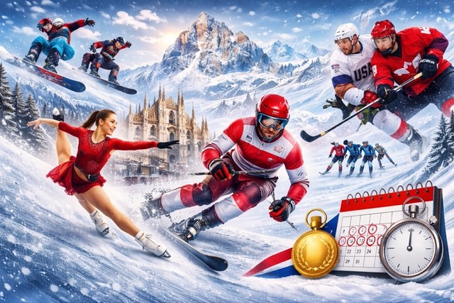 Какой календарь зимних Олимпийских игр 2026: расписание по дням и где смотреть онлайн в Молдове