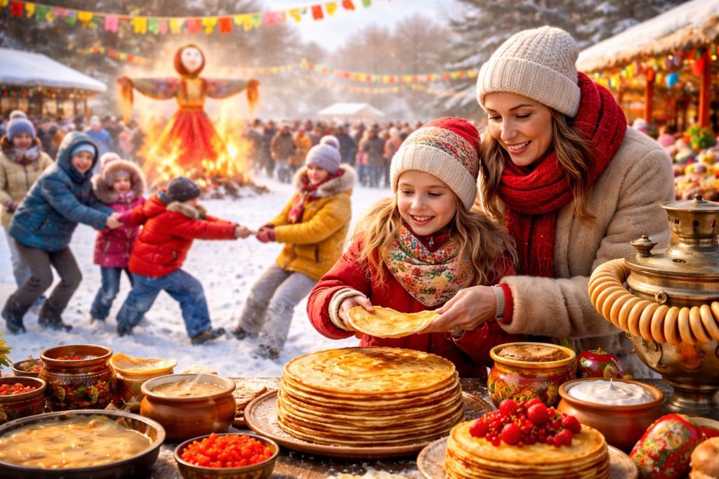 Где отпраздновать Масленицу 21–22 февраля 2026 в Кишинёве: все локации, программа, цена, карта проезда