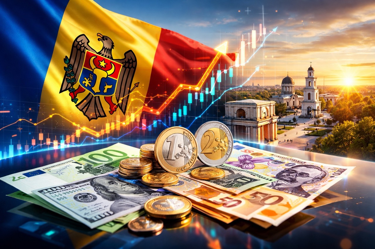 Курс валют в Молдове на 22 февраля 2026: официальный курс НБМ евро, доллар, румынский лей, гривна и рубль, таблица и пересчёт в леях.