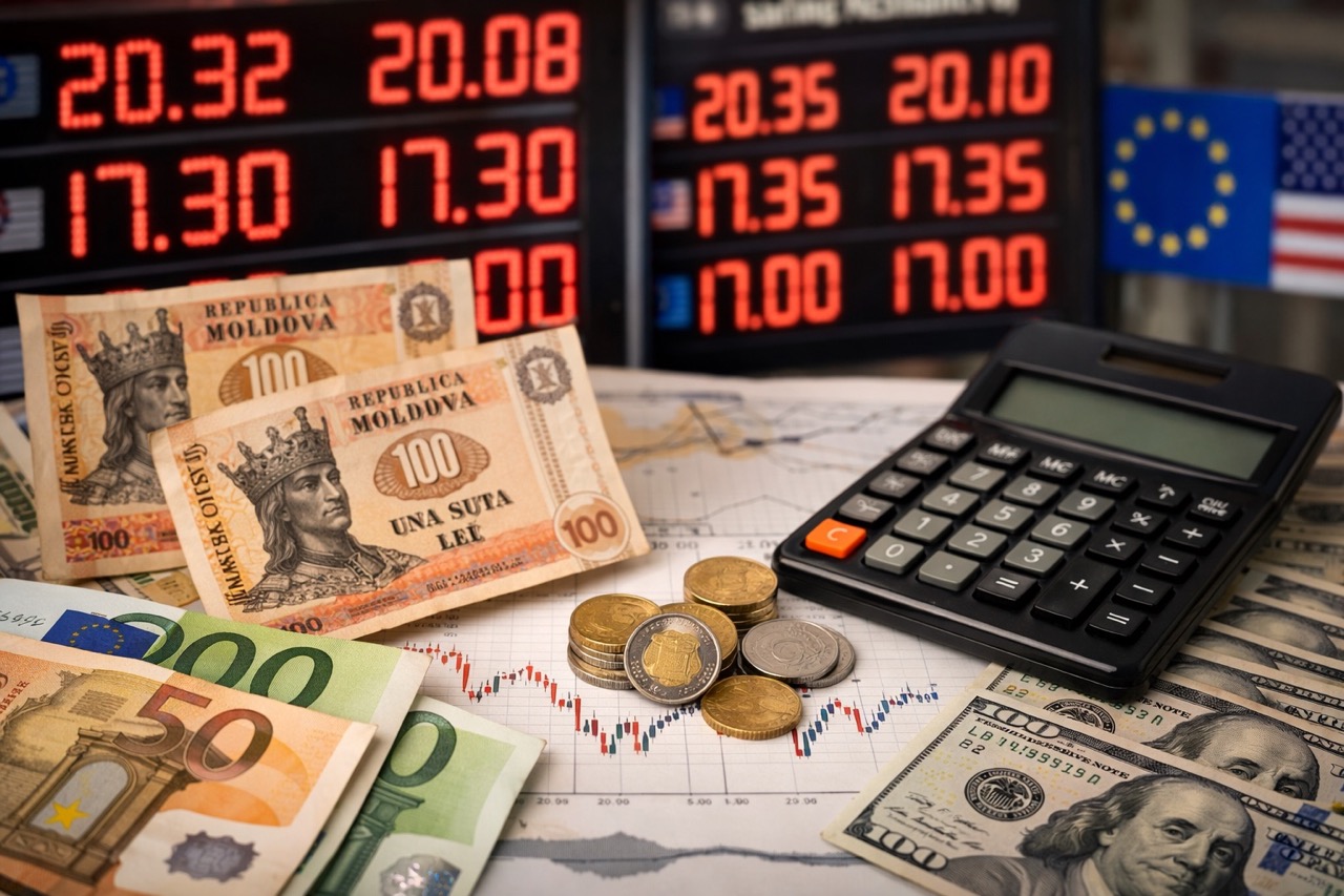 Курс валют в Молдове на 25 февраля 2026: курс НБМ, сравнение банков и обменников, EUR, USD, RON, таблица покупки и продажи, полезные советы.