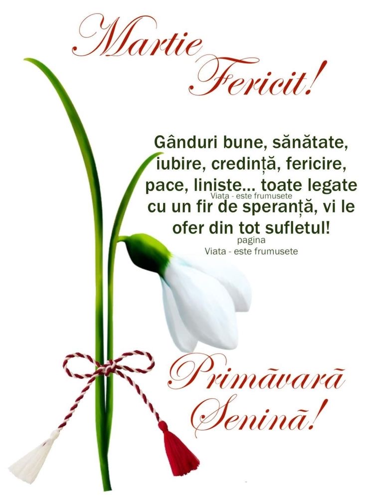 Как поздравить с Мэрцишор 1 марта: что говорят, чего желают, какие тексты написать на русском и румынском