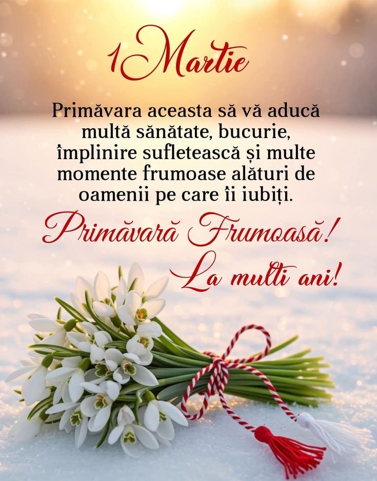 Как поздравить с Мэрцишор 1 марта: что говорят, чего желают, какие тексты написать на русском и румынском
