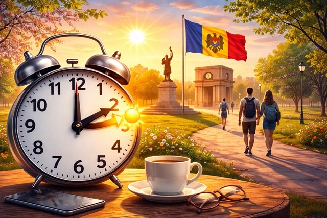 Когда переводят часы на летнее время 2026 в Молдове