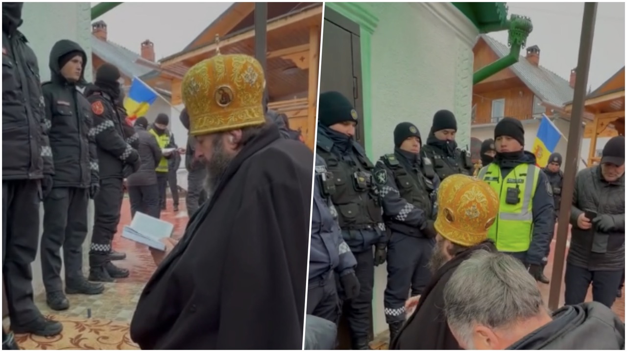 Полиция не пустила священника в церковь Деренеу: литургия на улице, конфликт Молдавской и Бессарабской митрополий, решение ВСП.