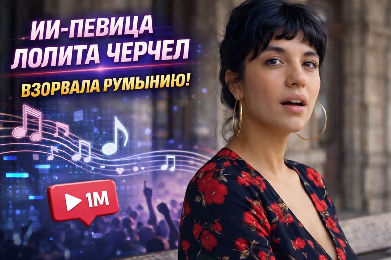 Лолита Черчел — первая ИИ-певица Румынии: как её создали, почему она стала вирусной, сколько делается клип, будут ли концерты и в чём споры.