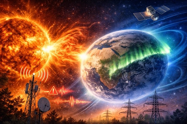 Сильнейший вспышки X8.3 на Солнце: прогноз магнитной бури уровня G–2 на 5 февраля 2026