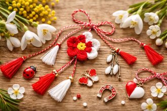 Мэрцишор: что это такое, значение красно-белого шнурка, традиции Молдовы и Румынии, кому дарят 1 марта, как носить и выбрать мэрцишор.