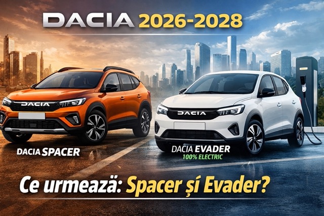 Новый модельный ряд Dacia 2026–2028: как выглядит проект Spacer, зачем нужен Evader, сроки выхода, цена до 18 000 евро и планы по Sandero EV.