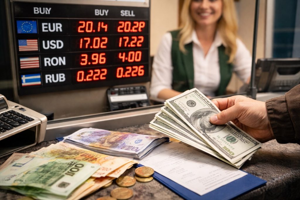 Какой курс валют в Молдове на 20 февраля 2026 года и где обменять выгоднее