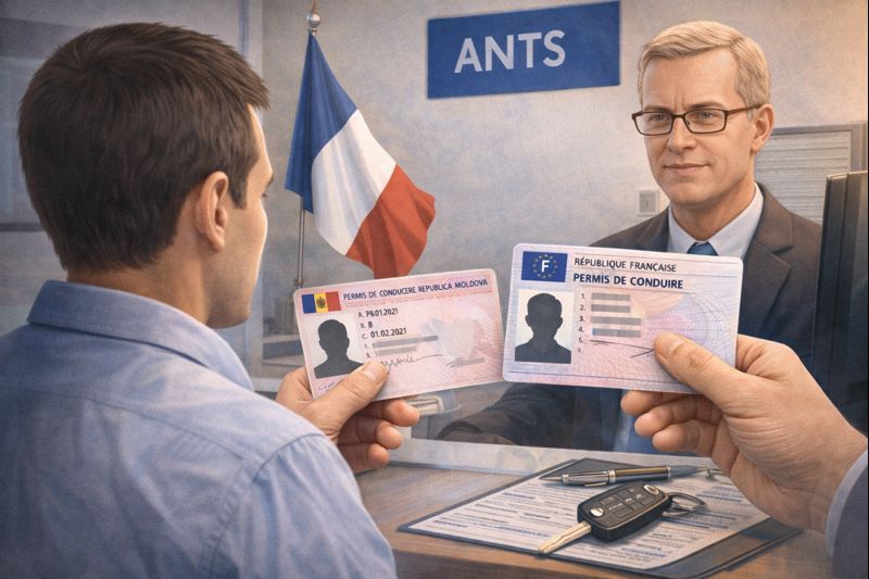 Как обменять молдавские водительские права во Франции без экзаменов с 1 марта 2026 года