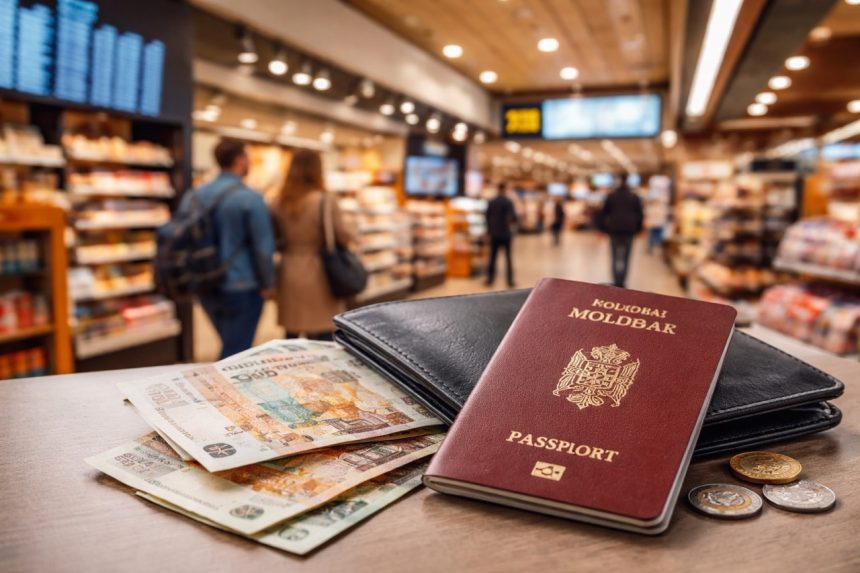 Правила оплаты в аэропорту Кишинёва: резиденты платят в MDL, зачем просят паспорт, где действует требование и как избежать недоразумений.