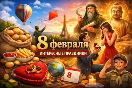 Праздники 8 февраля в Молдове и мире: День любителей картофеля, День нирваны, День воздушных змеёв, Propose Day, Всемирный день брака и идеи.