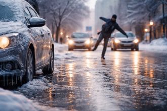 Гололёд в Молдове 15–22 февраля 2026: циклон, осадки и похолодание. Где будет скользко, советы водителям и пешеходам, что подготовить дома.