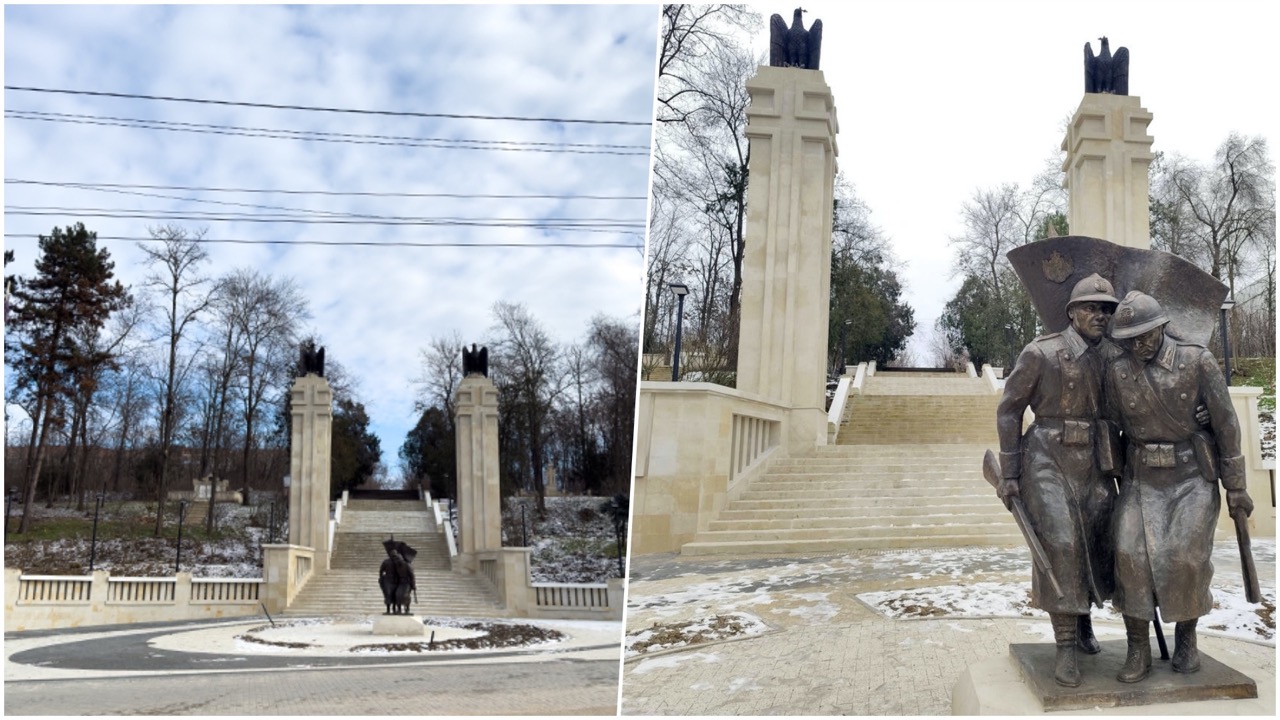 Римские орлы у входа на Кладбище героев в Кишинёве: причины спора, разъяснения претуры Ботаники, проект 1942 года и Закон №161/2017.