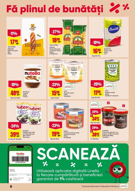 Какие скидки в Linella с 12 по 25 февраля 2026 и как собрать выгодную корзину