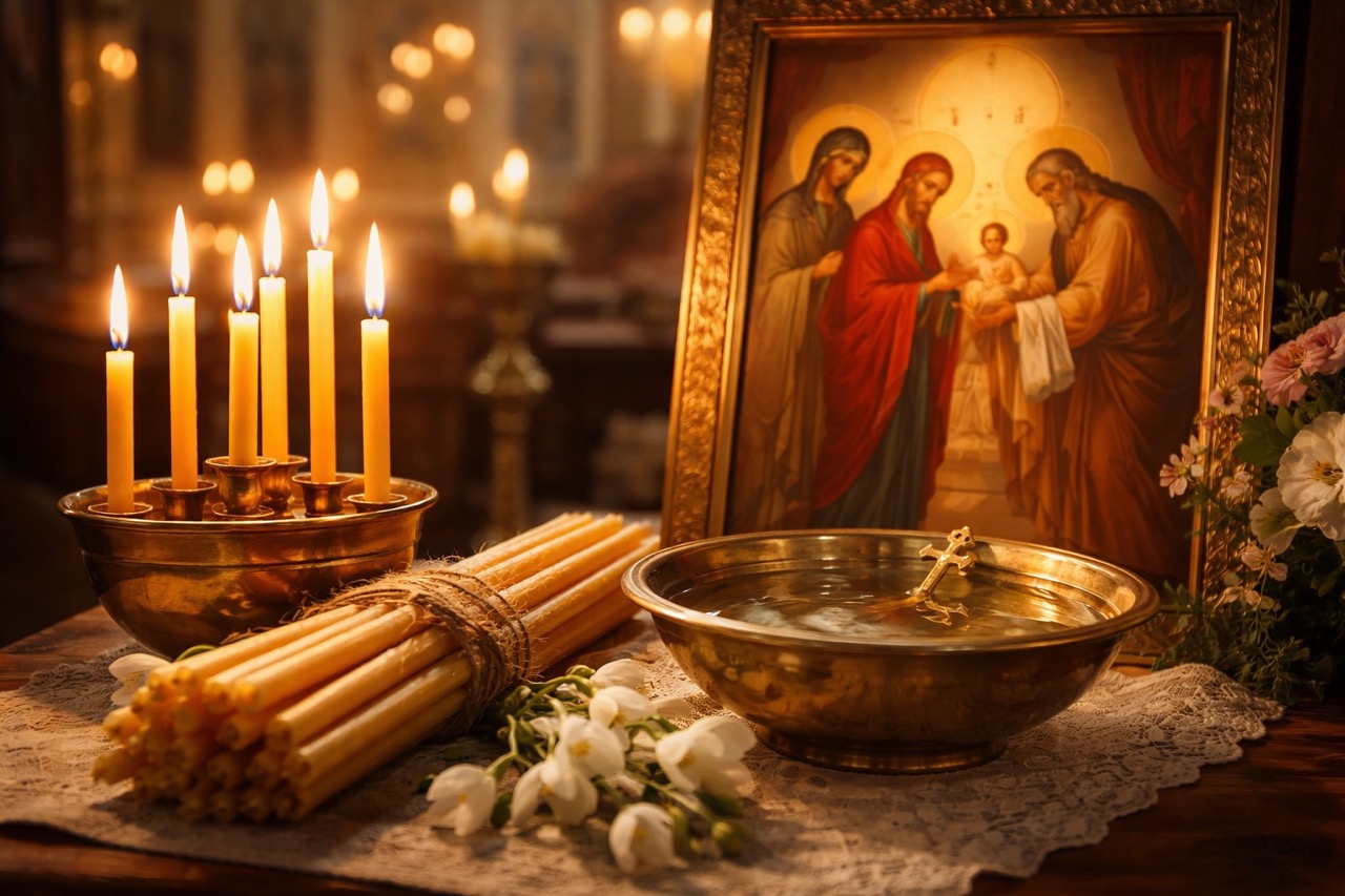 Сретение Господне 15 февраля 2026: смысл праздника, традиции, что нельзя делать. Теплые поздравления на русском и молдавском.