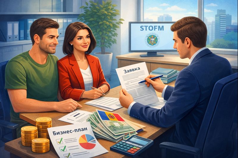 Как безработным в Молдове получить субсидию на открытие бизнеса в 2026 году