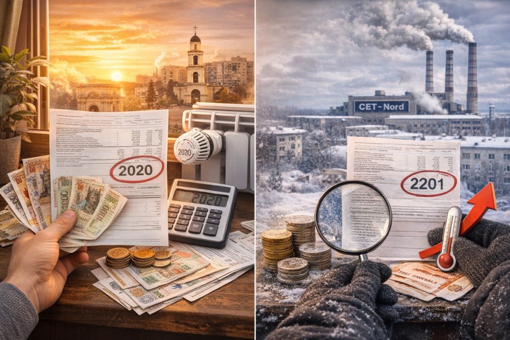С 13 февраля 2026 в Молдове дейтсвуют новые тарифы на отопление: сколько нужно платить в Кишинёве и Бельцах