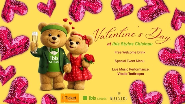 Куда пойти на День влюблённых в Кишинёве 14 февраля 2026: концерты, вечеринки, шоу — расписание, цены, условия