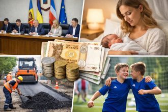 Трансферты и соцвыплаты в Гагаузии: увеличение бюджета на 36,736 млн леев, пособия при рождении, компенсации за январь и программа ILK EV.