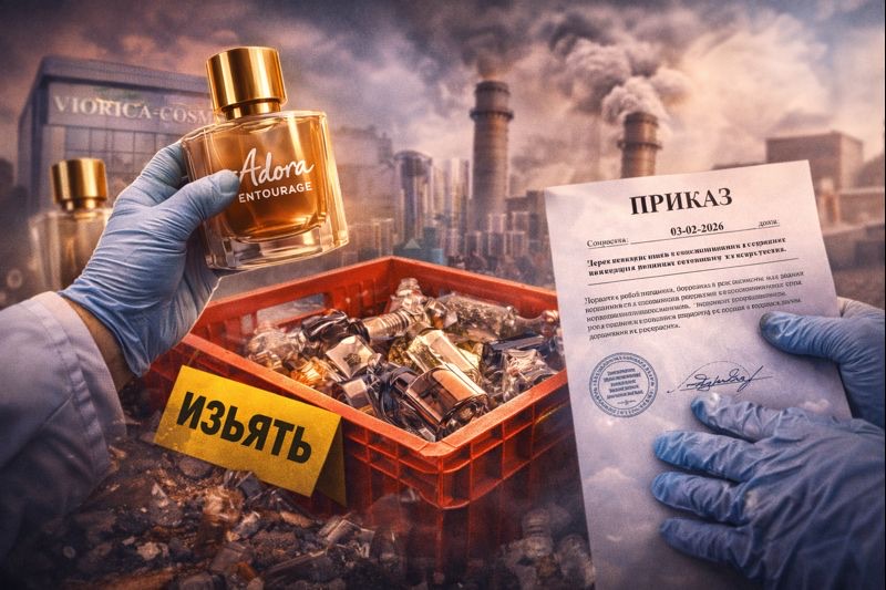 Запрещённые вещества в парфюмах Adora Entourage от Viorica-Cosmetic: что делать потребителям в Молдове