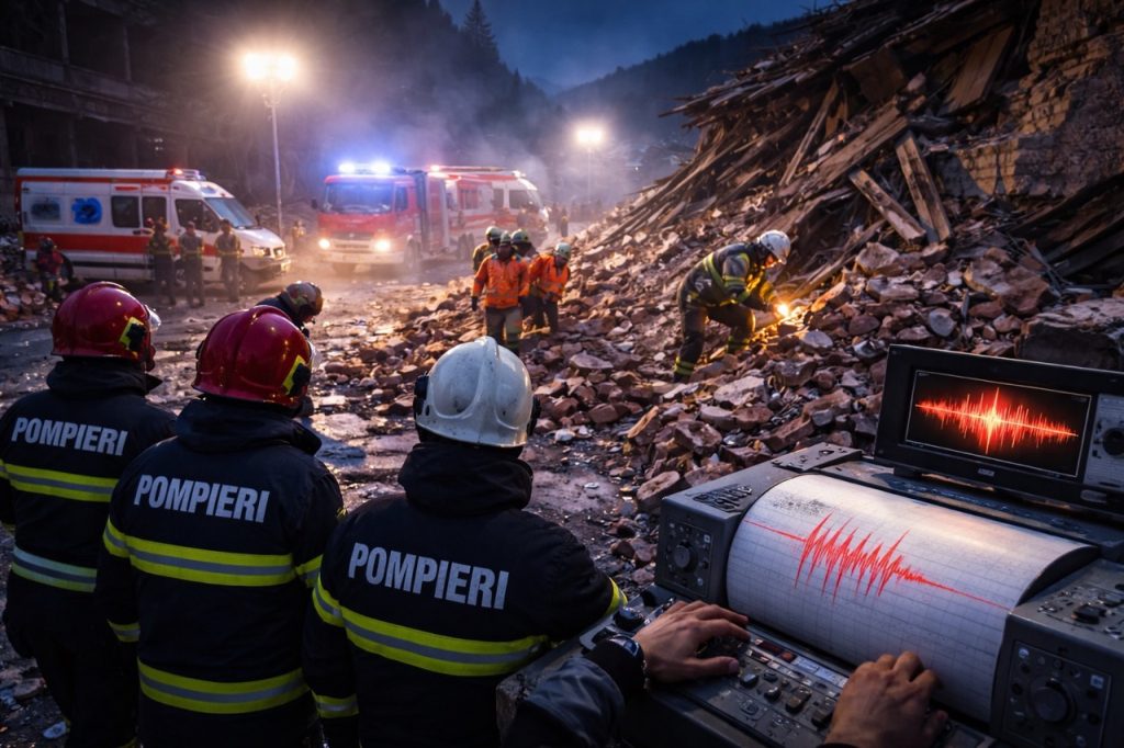 Землетрясение в Румынии 26 февраля 2026: какова была магнитуда двух толчков в зоне Вранча