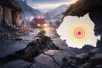 Землетрясение в Румынии 26 февраля 2026: два толчка в зоне Вранча, магнитуда 3,3 и 2,7, глубина 119,9–124,6 км, где произошло и что делать.