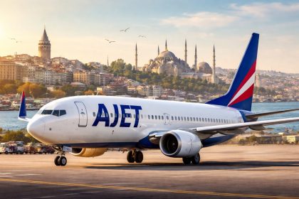 AJet запускает ежедневные рейсы Кишинёв Стамбул с 5 июня 2026 в аэропорт Сабиха Гёкчен. Что известно о билетах и преимуществах для Молдовы.