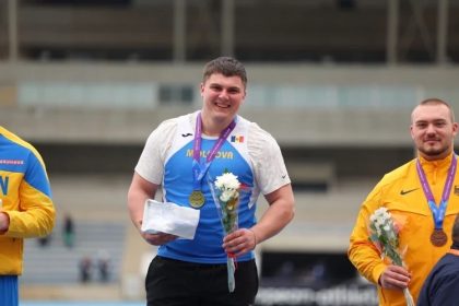 Александр Мазур из Молдовы выиграл Кубок Европы по метаниям 2026 на Кипре, победив в толкании ядра U23 с результатом 19,10 м в Никосии.