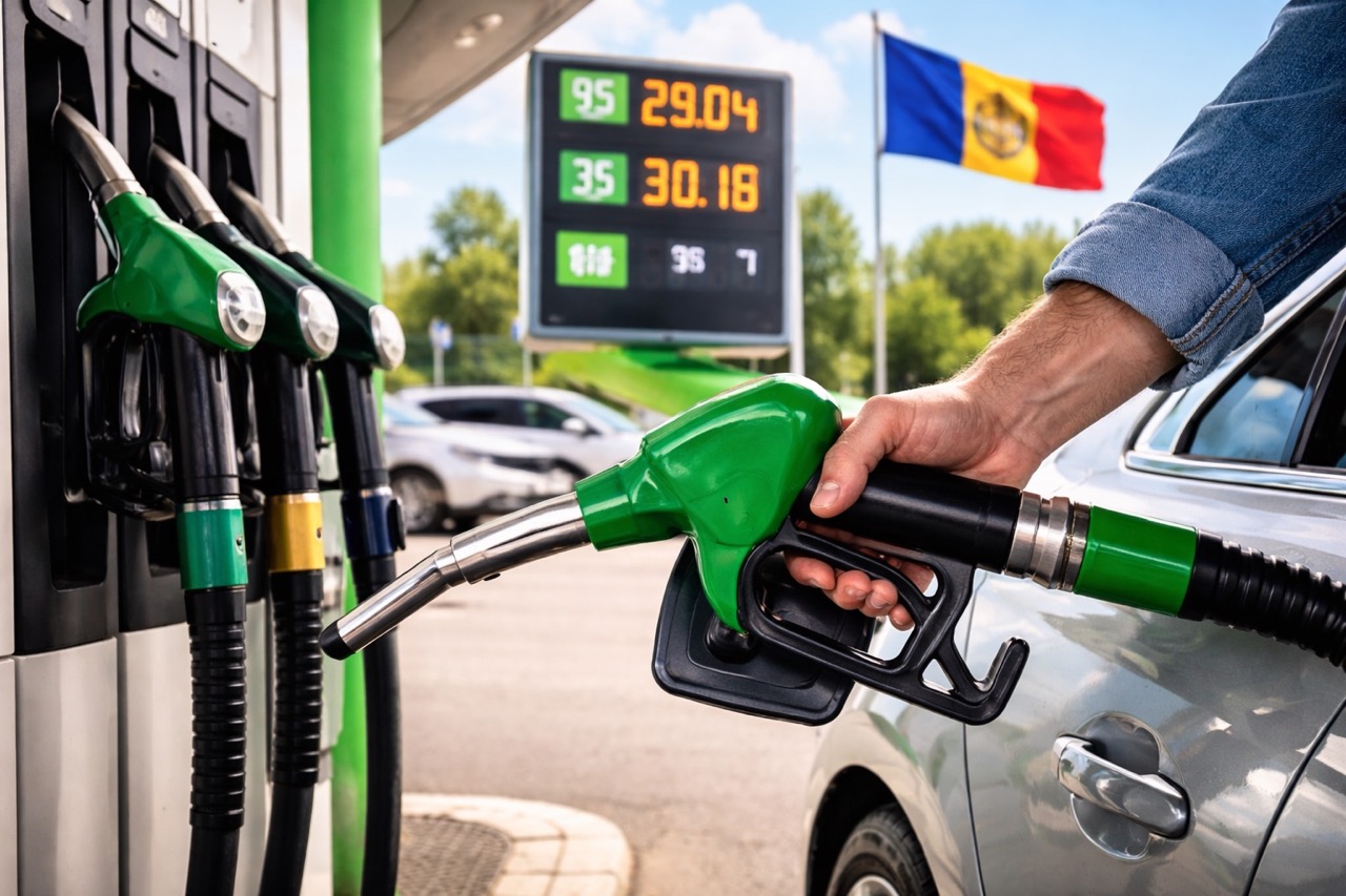 Бензин и дизель в Молдове 25 марта 2026: цены на АЗС, официальный максимум ANRE, рост за сутки и где проверить стоимость через e-Carburanți.