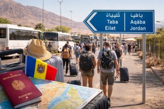 Как гражданам Молдовы безопасно выехать из Израиля в марте 2026: наземные маршруты через Египет и Иорданию, контакты посольств, цены.