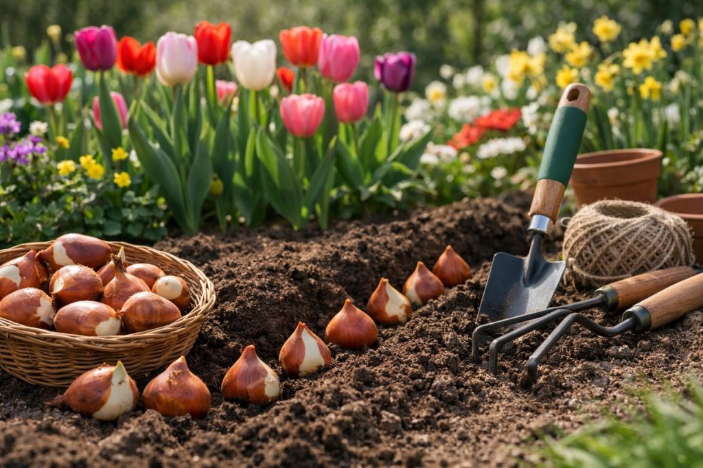 Как и когда правильно высаживать тюльпаны весной в открытый грунт, чтобы они укоренились и зацвели
