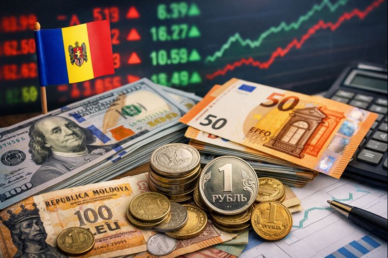 Курс валют Молдова на сегодня 5 марта 2026: как выбрать лучший обмен
