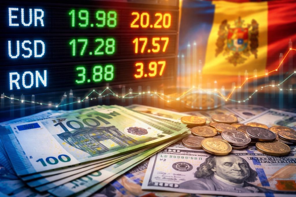 Какой курс валют в Молдове сегодня 16 марта 2026 года и где выгоднее менять деньги