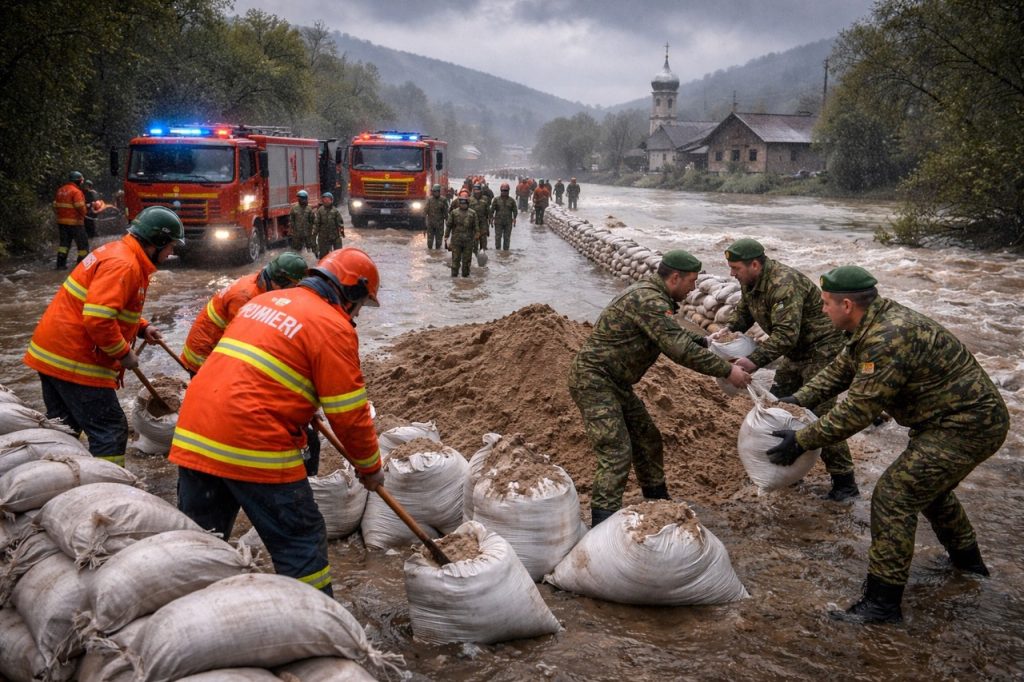 Что означает «оранжевый код» опасности наводнений в Румынии и почему во Вранче началась превентивная эвакуация