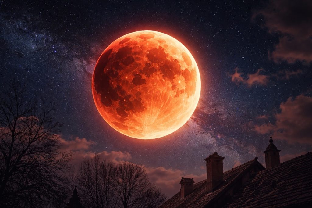 Полное затмение Кровавой Луны 3 марта 2026: будет ли видно в Молдове, во сколько начнётся и что нельзя при этом делать