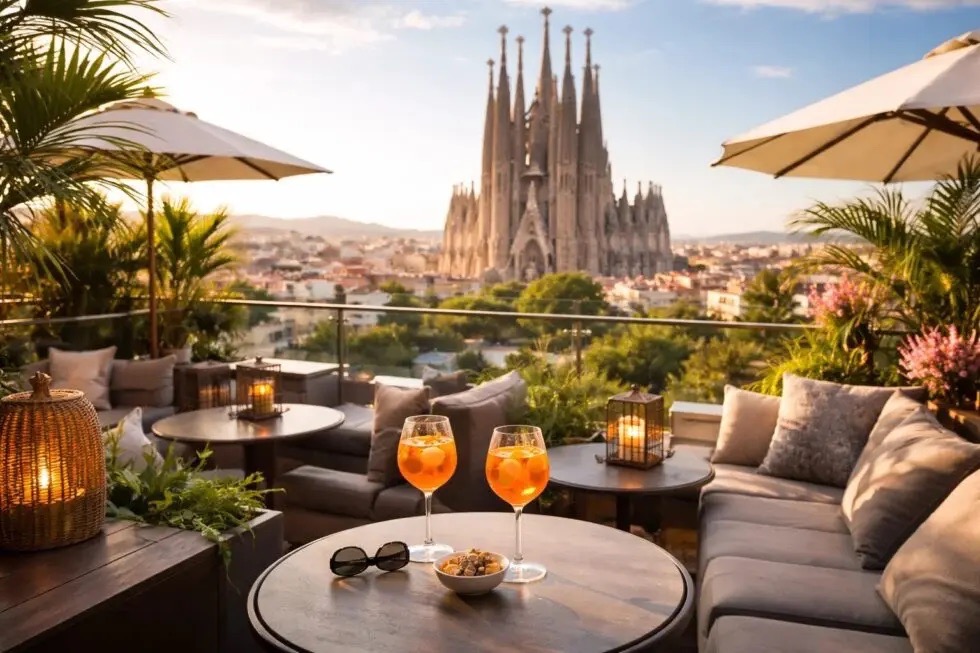Какие rooftop-бары с видом на Саграда Фамилия в Барселоне стоит посетить в первую о