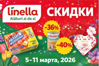 Скидки Linella 5–11 марта 2026: ежедневные цены PRET MIC и уикенд-акции 6–8 марта. Список товаров, цены, проценты и таблица выгод.