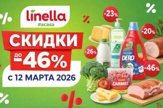 Скидки Linella с 12 по 25 марта 2026: мясо, молочка, бакалея, консервы, сладости и бытовая химия. Самые выгодные цены и лучшие товары недели.