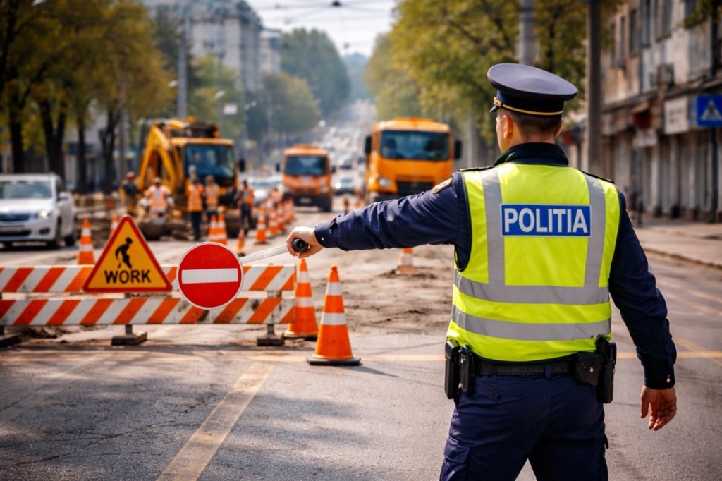 Какие улицы перекроют в Кишинёве с 18 по 25 марта 2026 года и как изменится движение транспорта