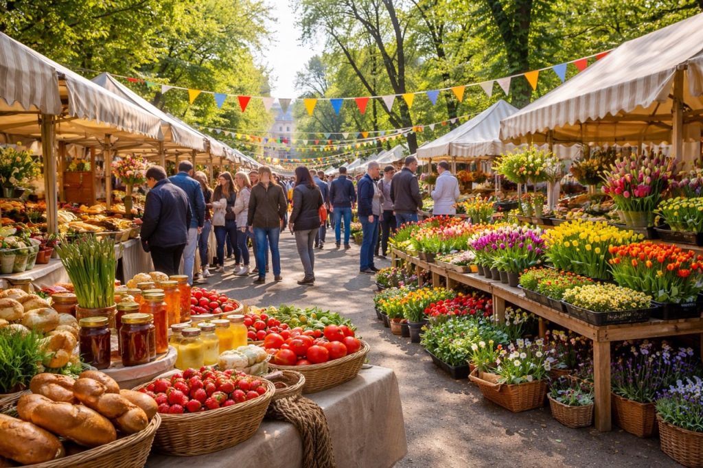Какие ярмарки местных производителей пройдут в Кишиневе 28 и 29 марта 2026 года